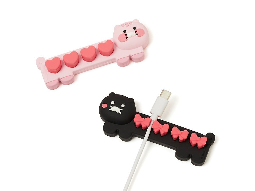 [KAKAO FRIENDS]Cable Organizer Set 2 Pack Cord Holder