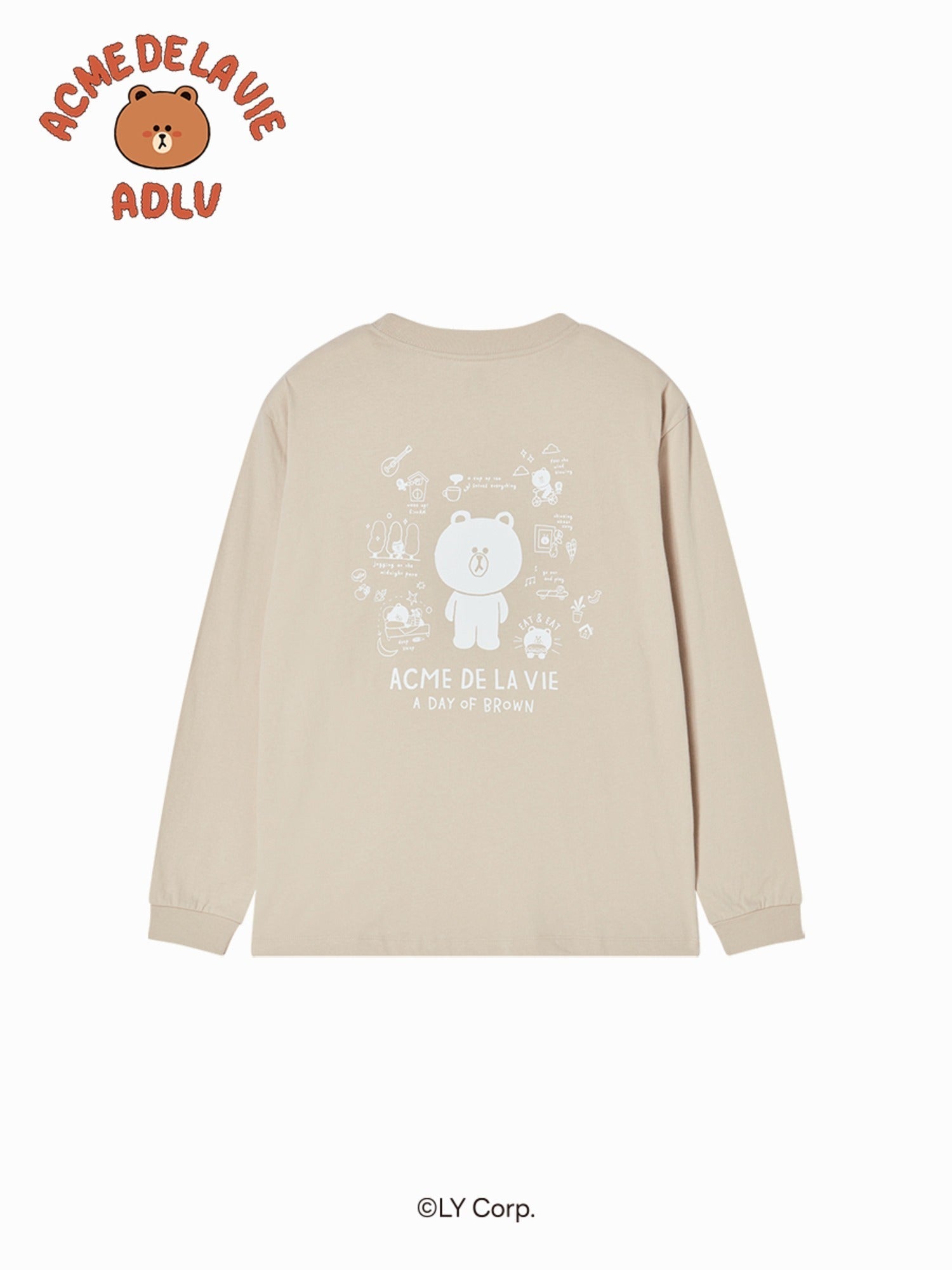 [LINE FRIEND]DAY OF LINE FRIENDS LONG SLEEVE T-SHIRT
