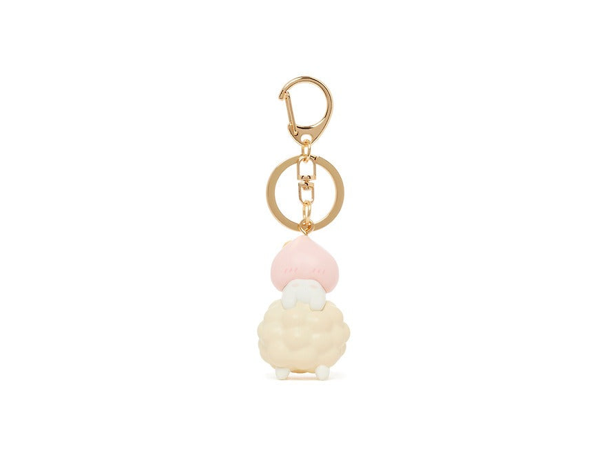[KAKAO FRIENDS] Little Apeach & Baby Sheep Figure Keyring