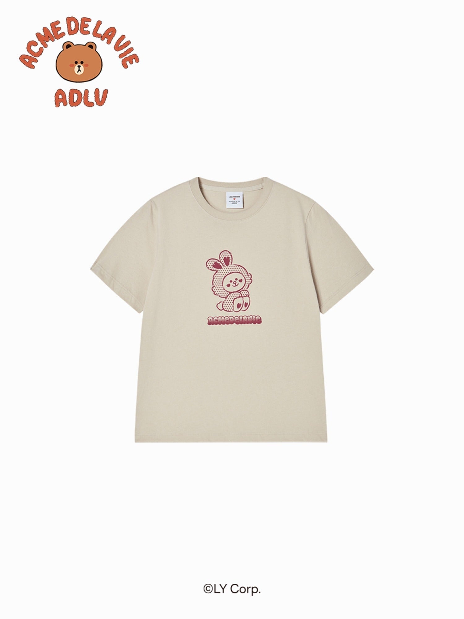 [LINE FRIEND]WOMAN CONY LINE FRIENDS SHORT SLEEVE T-SHIRT