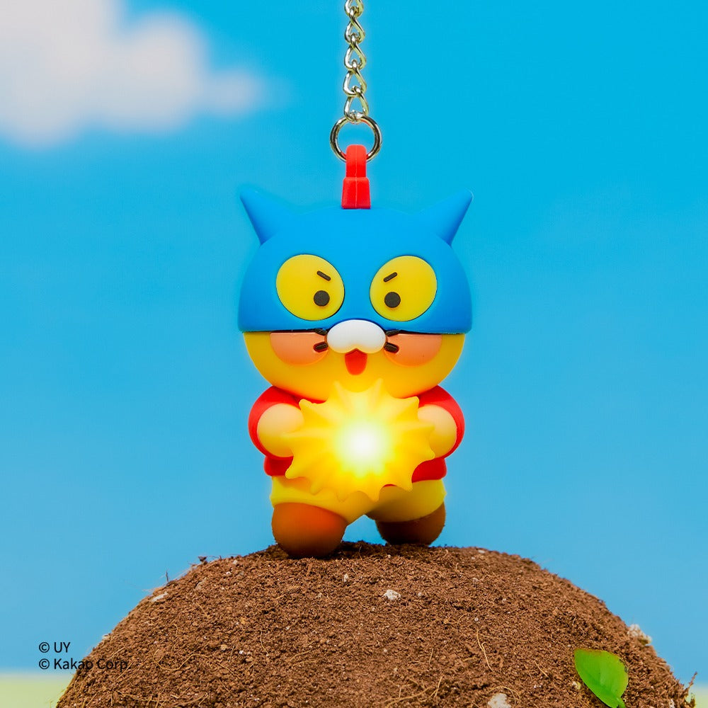 [KAKAO FRIENDS]Crayon Shin-chan x Kakao Friends Action Kamen LED Figure Keyring