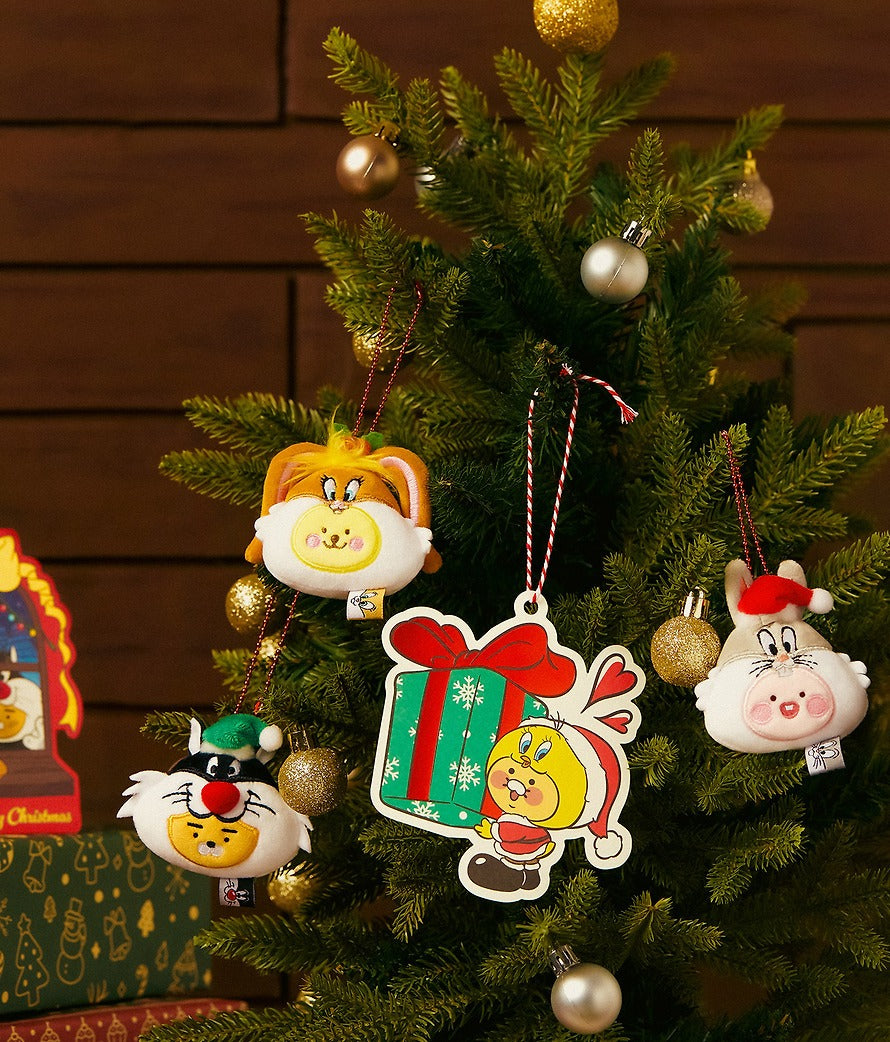 [KAKAO FRIENDS] Looney Tunes X Friends Christmas Ornament Card Baby Chunsik