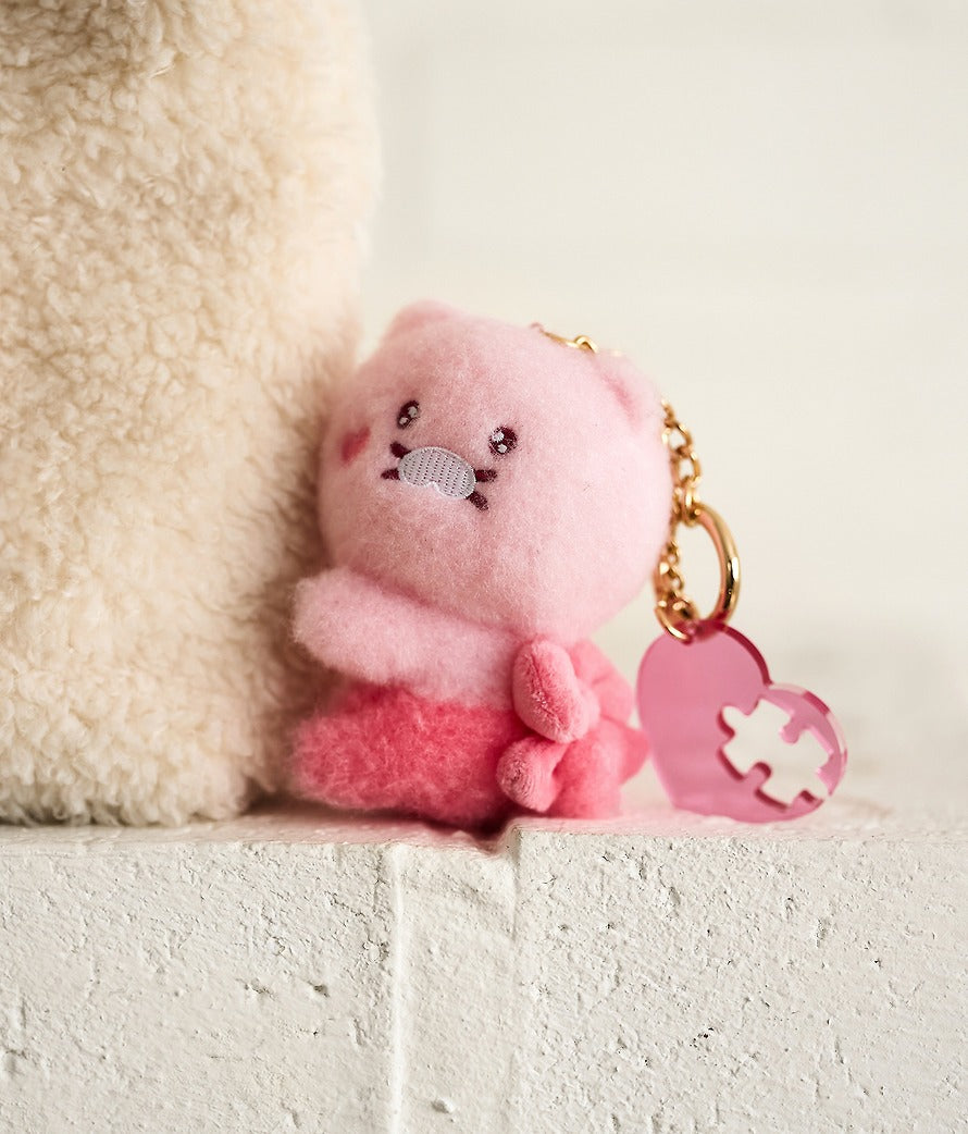 [KAKAO FRIENDS]Black Choon Magnet Keyring Doll Set Choonsik