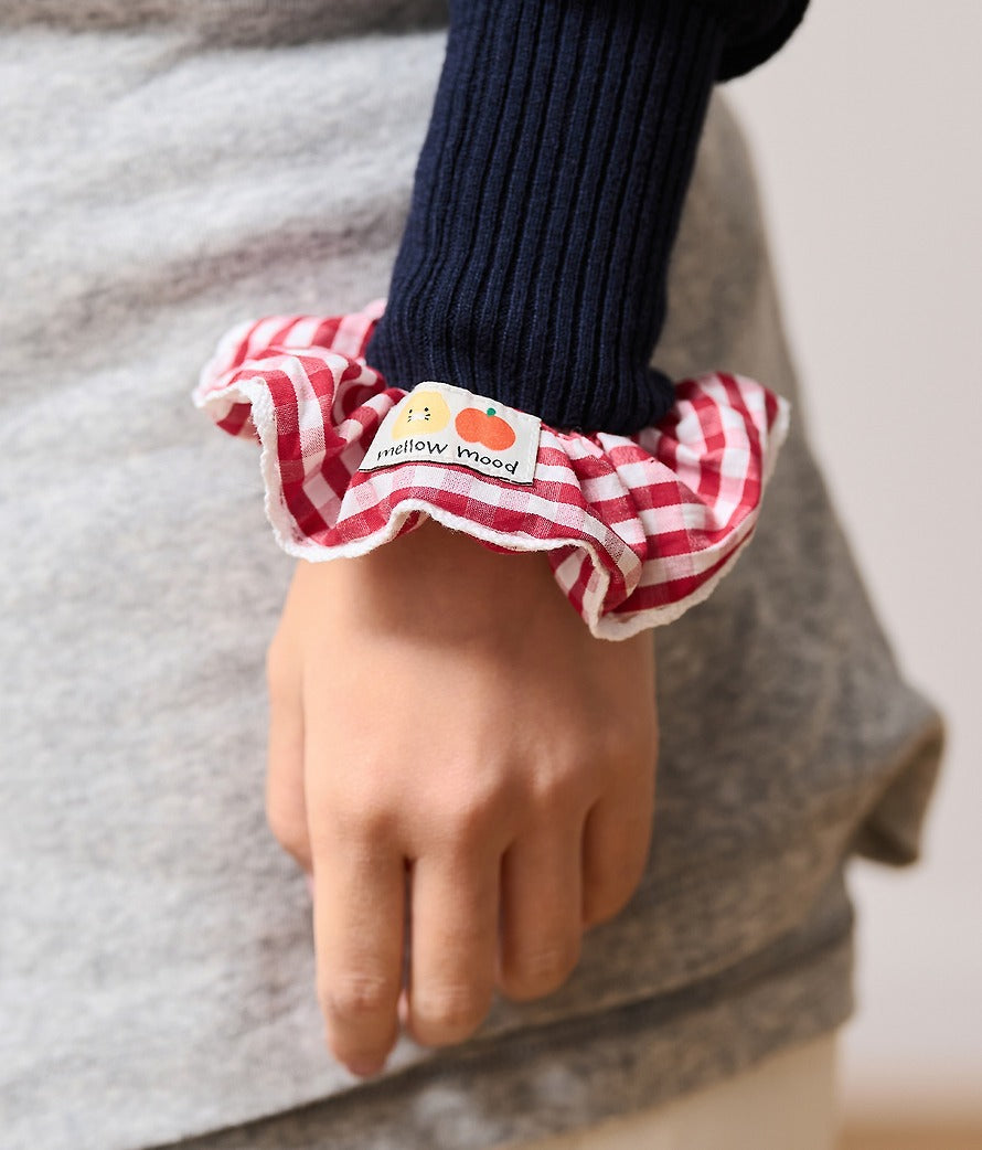[KAKAO FRIENDS]Choonsik Stretch Check Outfit Keyring Plush