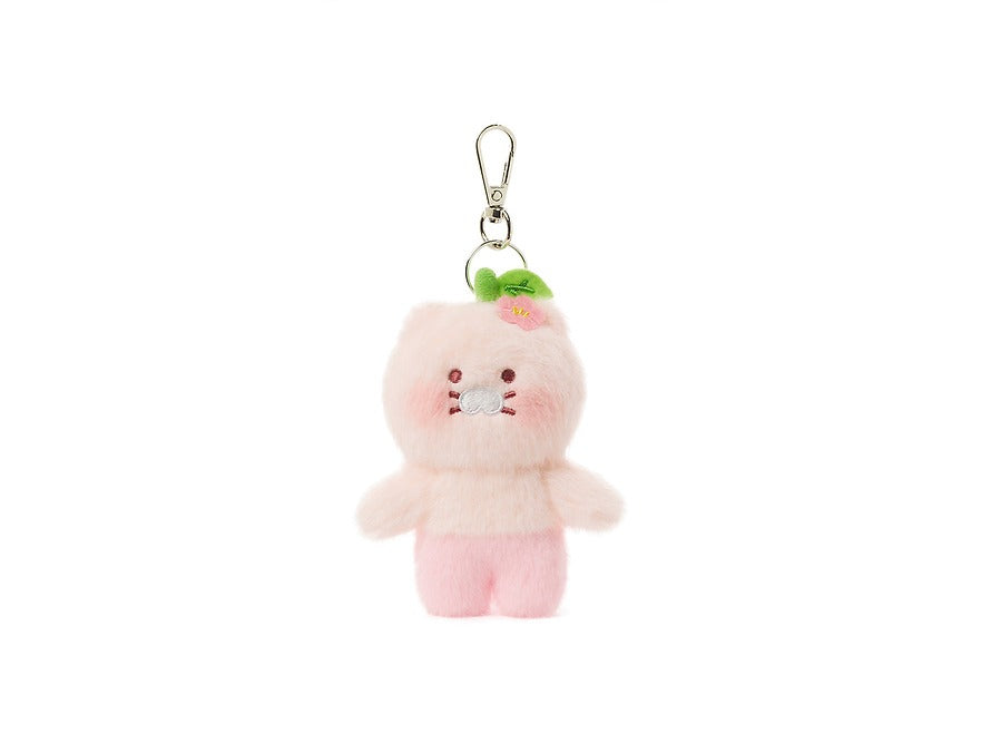 [KAKAO FRIENDS] Peach Plush Keyring Set Apeach and Chunshik
