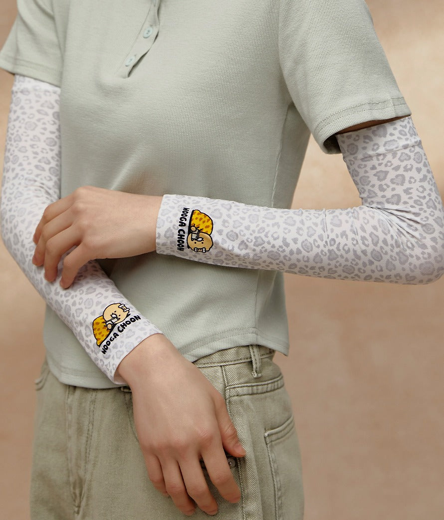 [KAKAO FRIENDS]Cooling Arm Sleeve Chunshik UV Protection Sleeve
