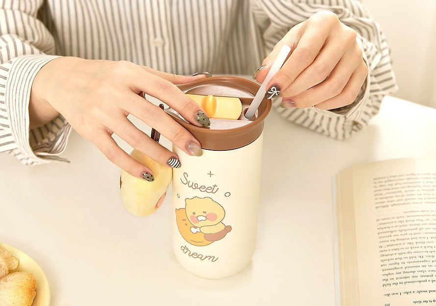 [KAKAO FRIENDS]Hello Little Chunsik Keyring Tumbler