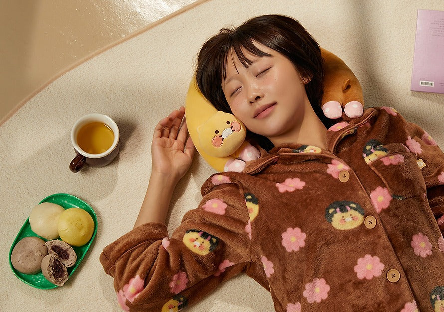 [KAKAO FRIENDS] Countryside Series Hot Pack Neck Pillow Chunsik