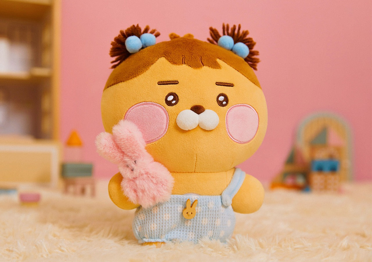 [KAKAO FRIENDS] Baby Dreaming Plush Doll Keychain (Ryan & Apeach)