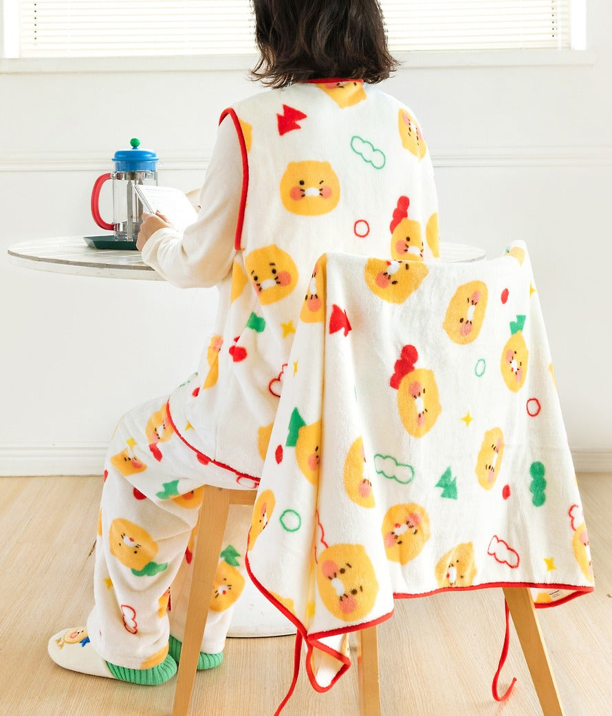 [KAKAO FRIENDS] Cozy Fleece Pants Chunsik/Ryan