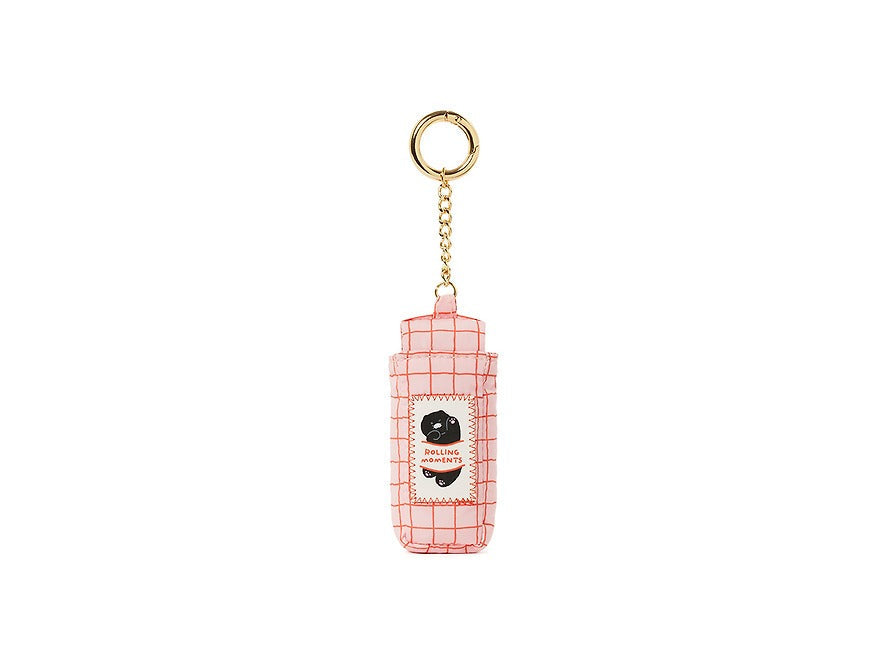 [KAKAO FRIENDS]Black Choonsik Lip Balm Case Keyring