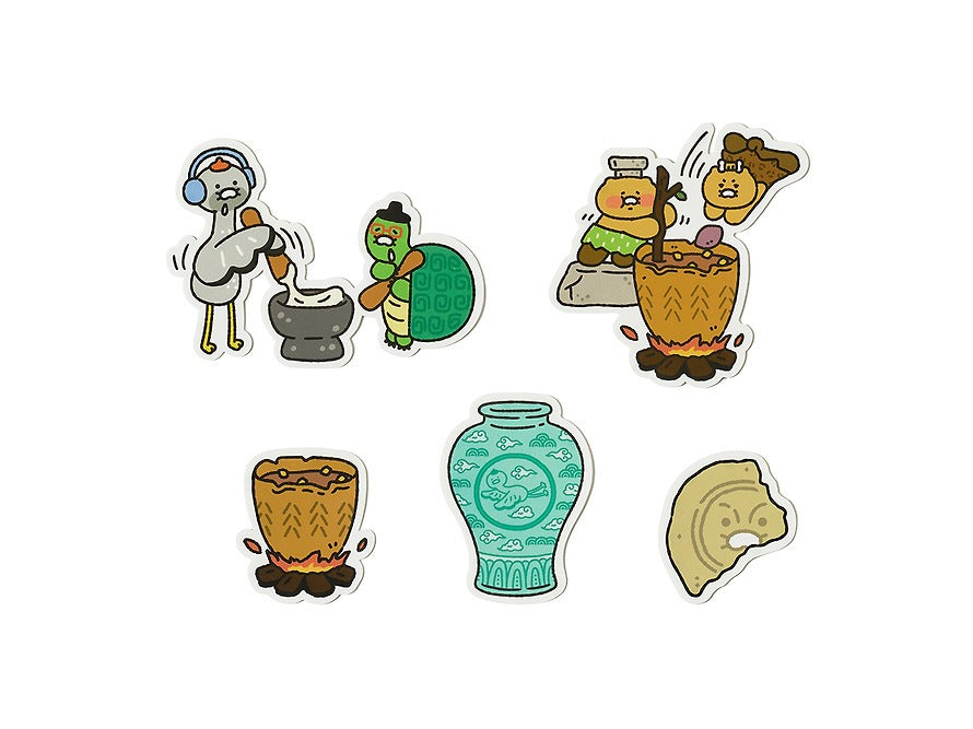 [KAKAO FRIENDS]Korean Traditional Deco Sticker Collection Chunshik Ryan