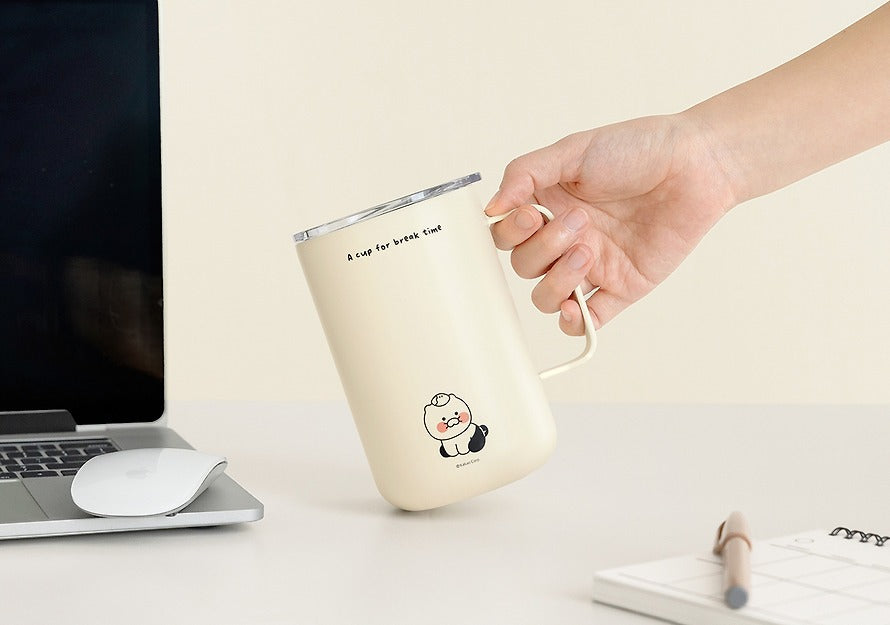 [KAKAO FRIENDS]Chunsik Square Handle Mug Tumbler