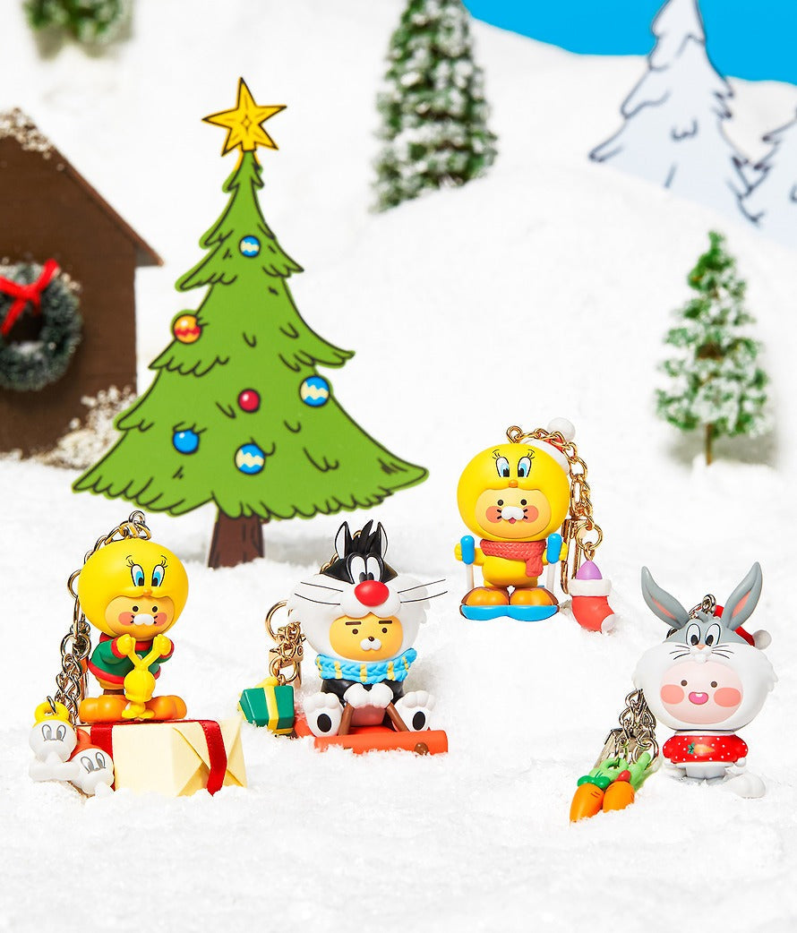 [KAKAO FRIENDS]Looney Tunes X Friends Tweety Figure Keyring