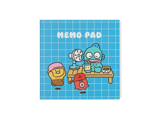 [KAKAO FRIENDS] × Hangyodon Large Sticker Sheet (Bath Scene Ver.)