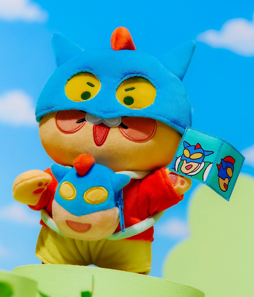[KAKAO FRIENDS]Crayon Shin-chan x Kakao Friends Chunshik Action Kamen Plush Doll