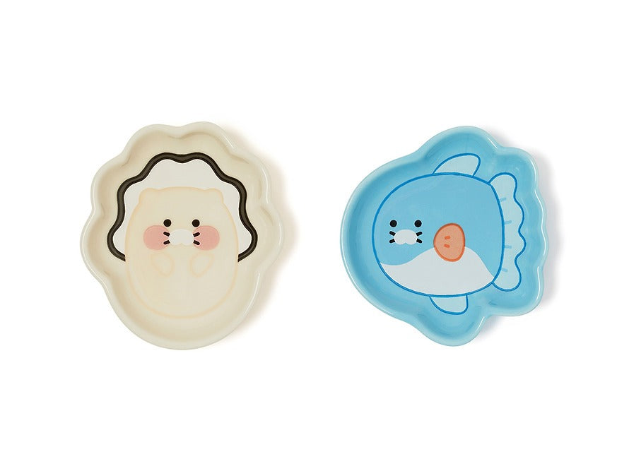 [KAKAO FRIENDS]Choonsik Seafood Sauce Bowl Set 2 Pieces Cute Character Dish