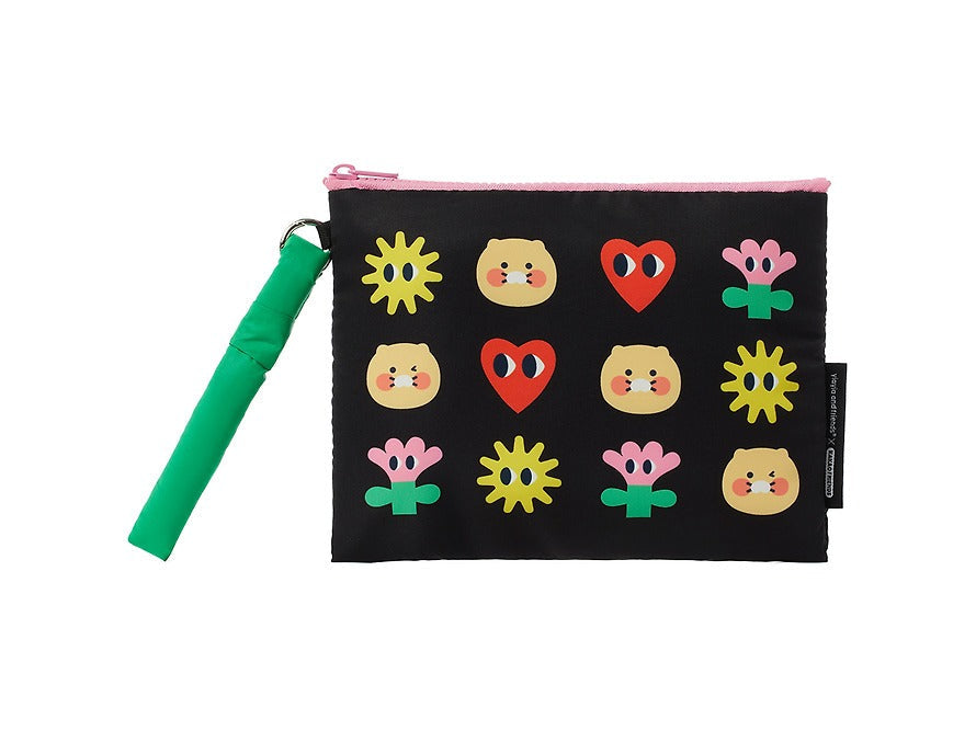 [KAKAO FRIENDS]I.A.I.A.I Friends x Kakao Friends Chunshik Character Pouch