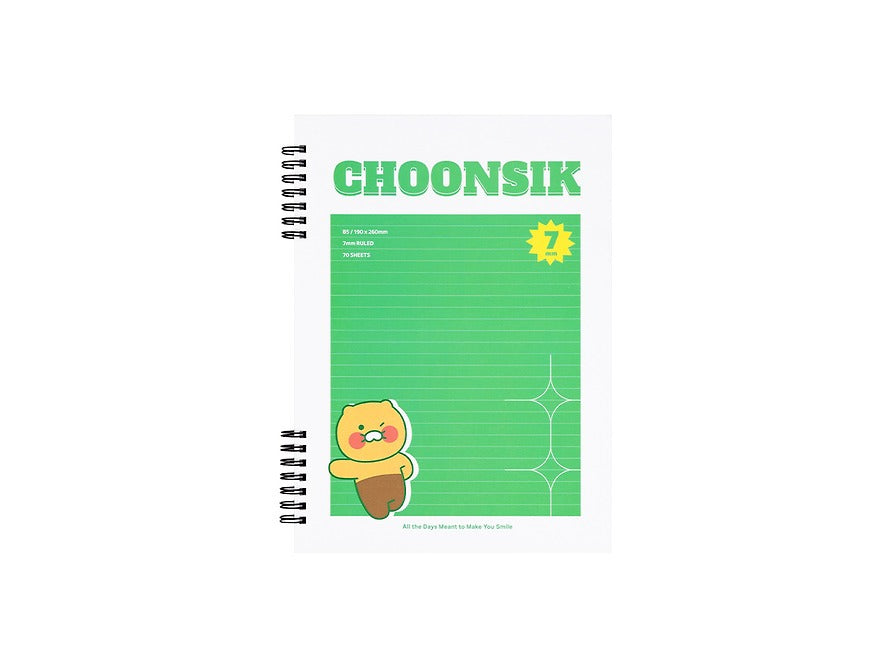 [KAKAO FRIENDS]Vivid Hard Cover Spiral Notebook