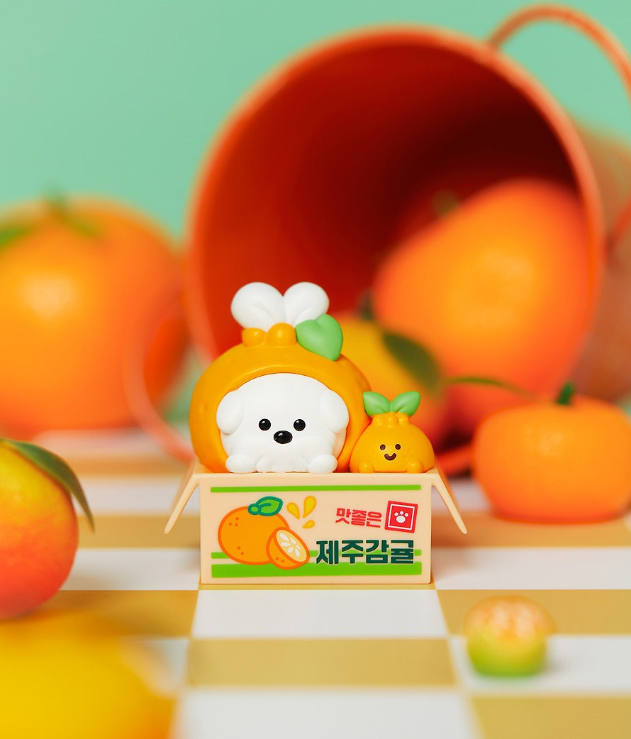 [KAKAO FRIENDS] Jeju Figure Jjoordi 5 Types Full Set