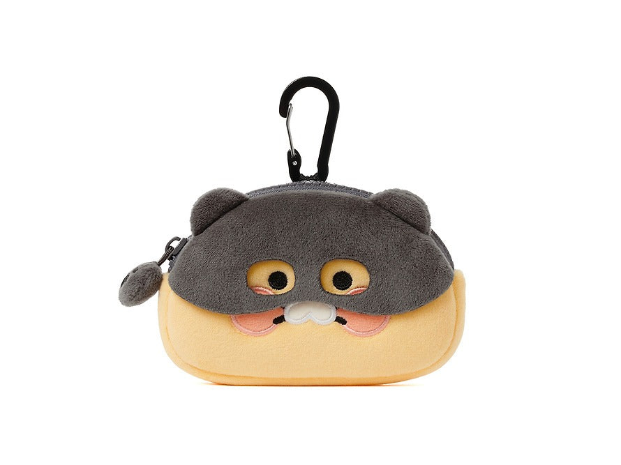 [KAKAO FRIENDS]Choonsik Doduk Series Half Face Zipper Pouch
