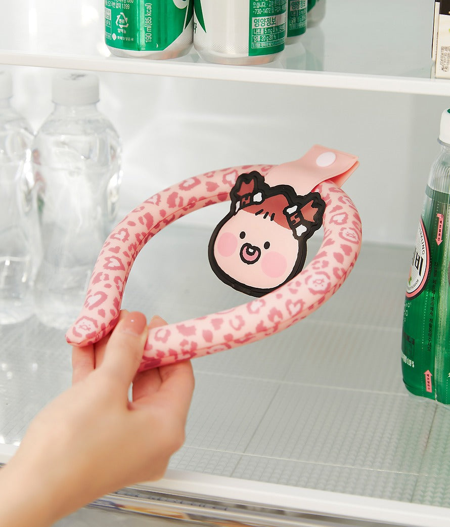[KAKAO FRIENDS]Cooling Pad Neck Cooler Collection Chunshik Apeach