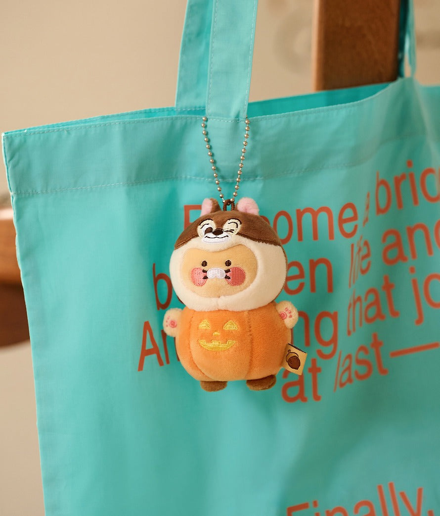[KAKAO FRIENDS]Chip 'n Dale Friends Pumpkin Plush Keyring