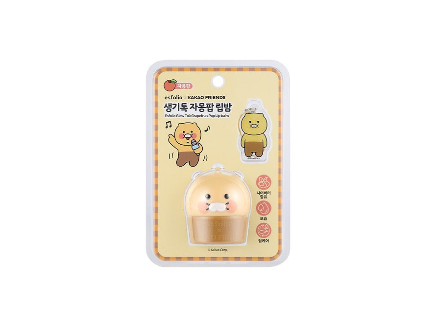 [KAKAO FRIENDS]Lip Balm Moisturizing Lip Care Ryan Apeach Chunshik