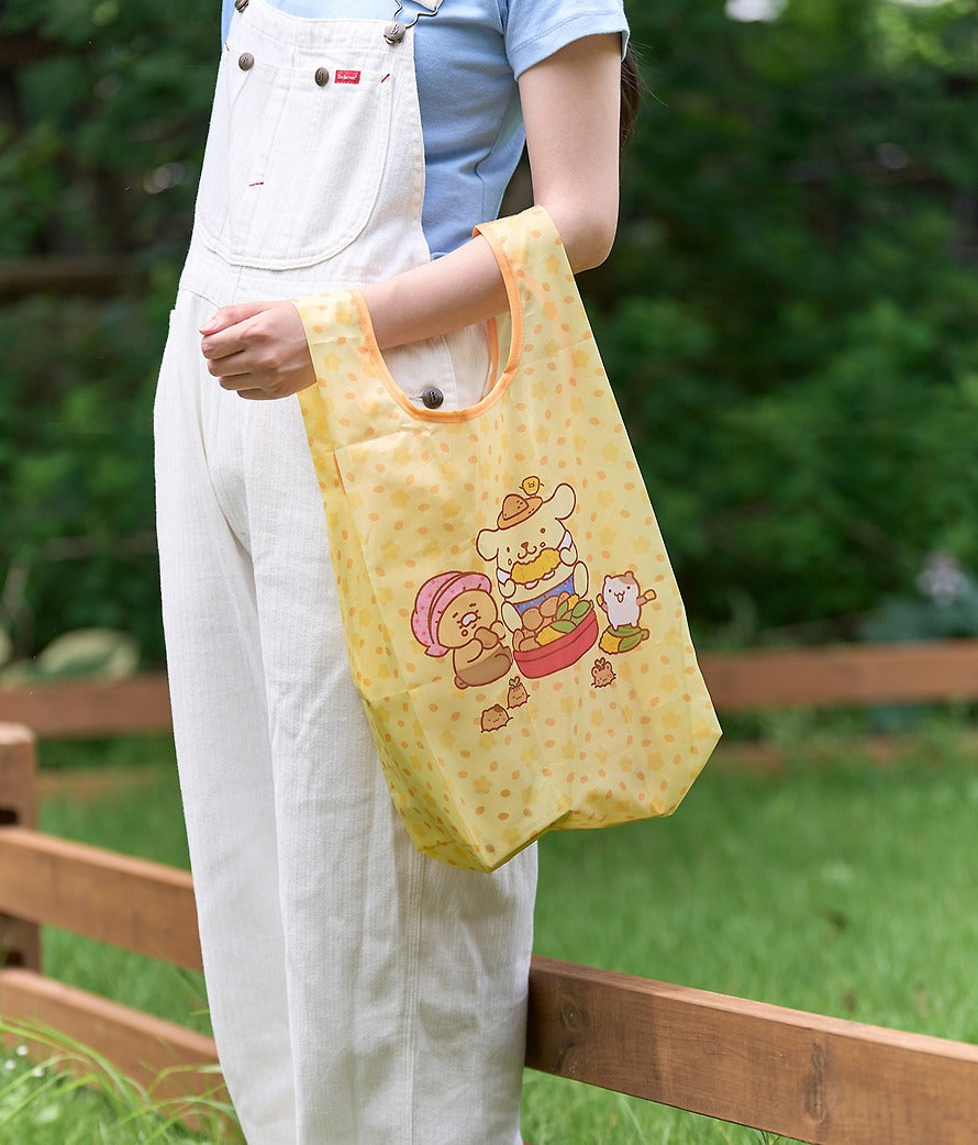 [KAKAO FRIENDS] Pompompurin x Kakao Friends Chunshik Eco Shopping Bag