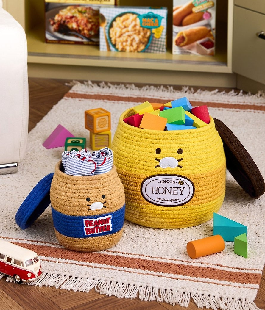 [KAKAO FRIENDS] Chunshik Grocery Market Peanut Butter Rope Basket