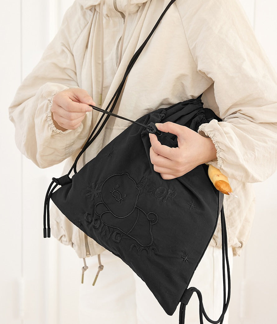 [KAKAO FRIENDS]Chunsik Sports Drawstring Bag Lifestyle Series