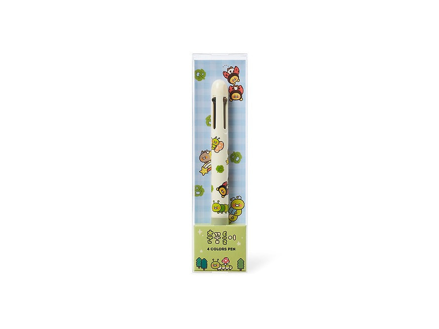 [KAKAO FRIENDS]Choonsik Spring Friends 4 Color Multi Pen