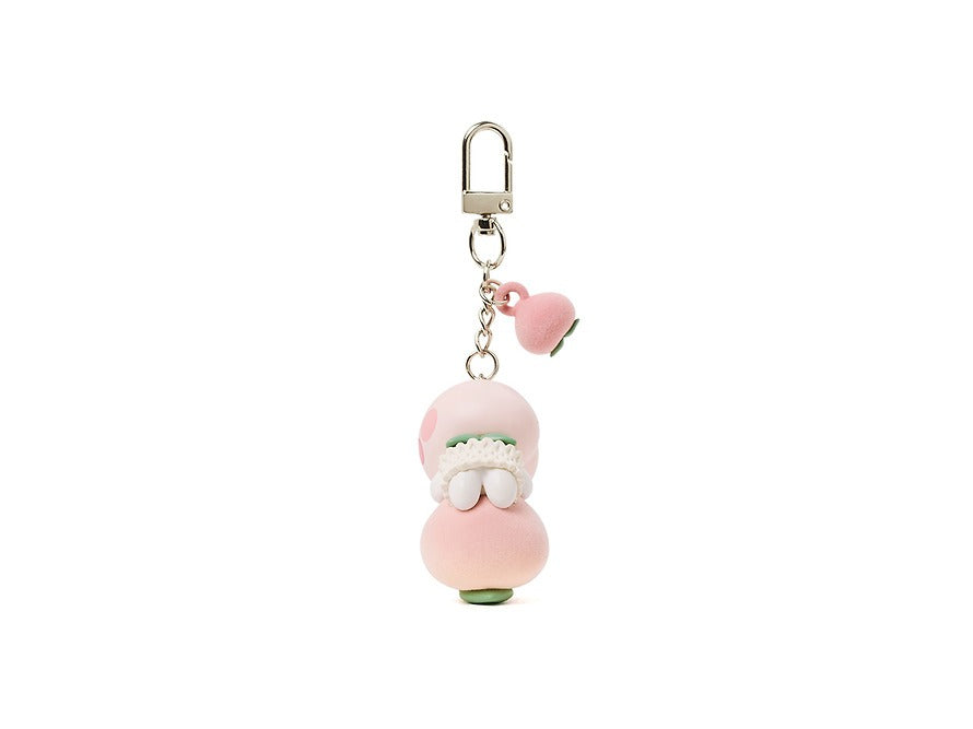 [KAKAO FRIENDS] Peach Figure Keyring Set Apeach Peach and Juice