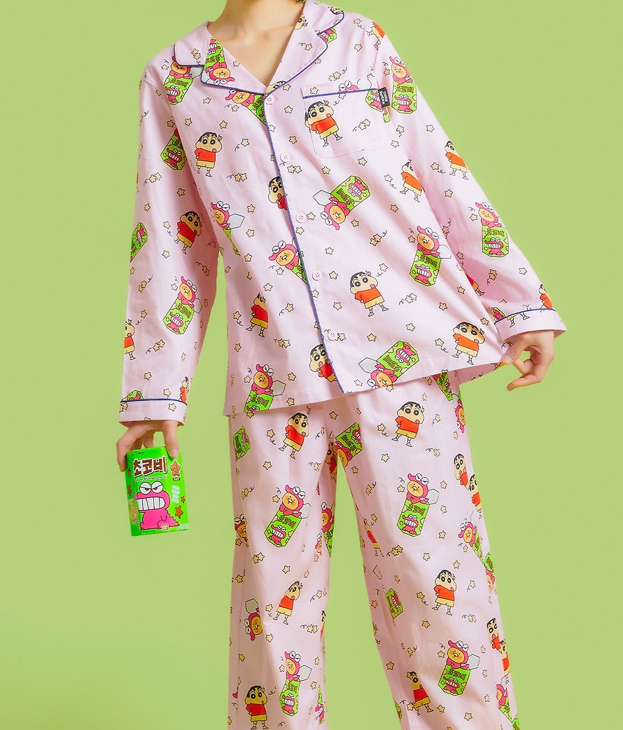 [KAKAO FRIENDS]Crayon Shin-chan x Kakao Friends Women’s Pajama Set