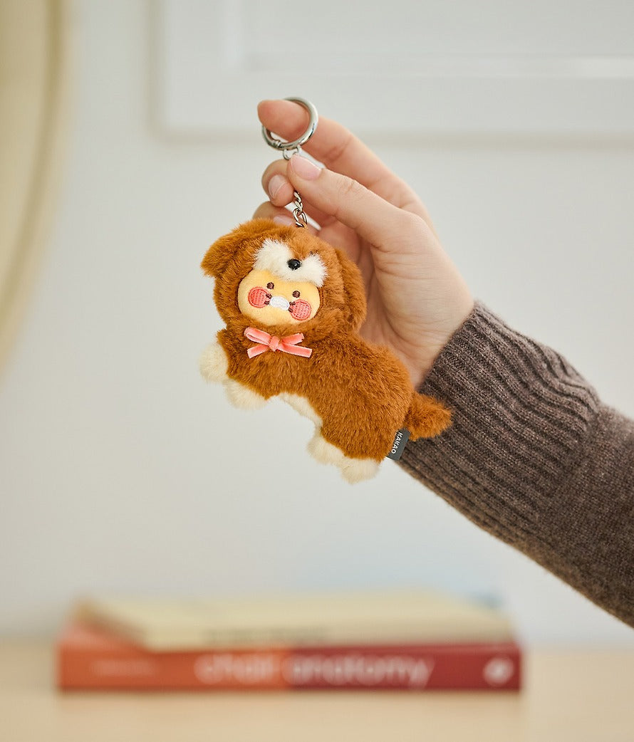 [KAKAO FRIENDS]Chunsik Dachshund Plush Keyring