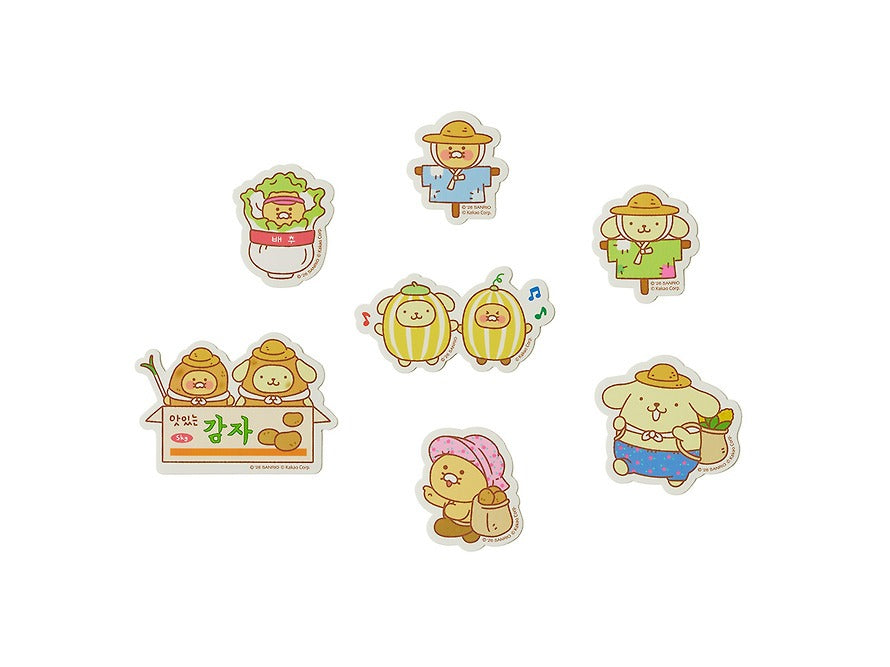 [KAKAO FRIENDS] Pompompurin x Kakao Friends Chunshik Deco Sticker Pack