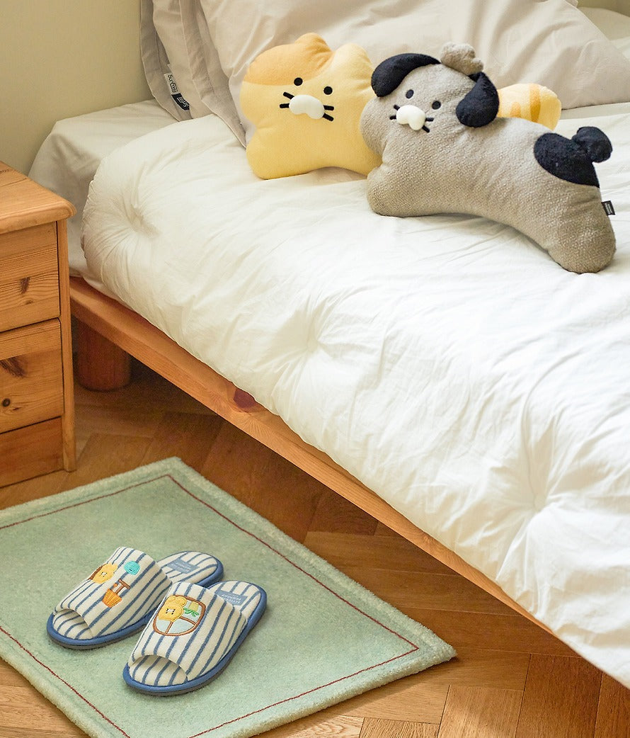 [KAKAO FRIENDS]FRIENDAY Terry Slippers Indoor Home Slippers Chunshik