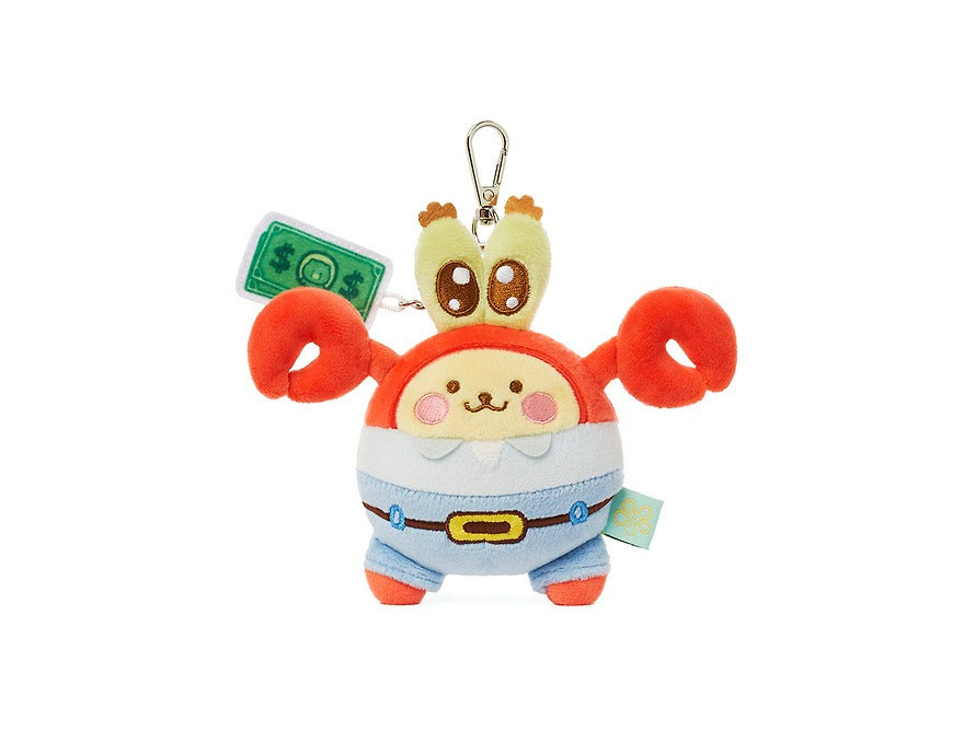 [KAKAO FRIENDS]x SpongeBob Keyring Plush Doll Collection Baby Series