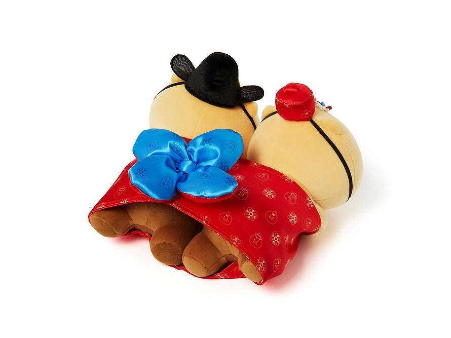 [KAKAO FRIENDS]Choonsik Traditional Wedding Plush Doll Set Korean Wedding Costume Plush