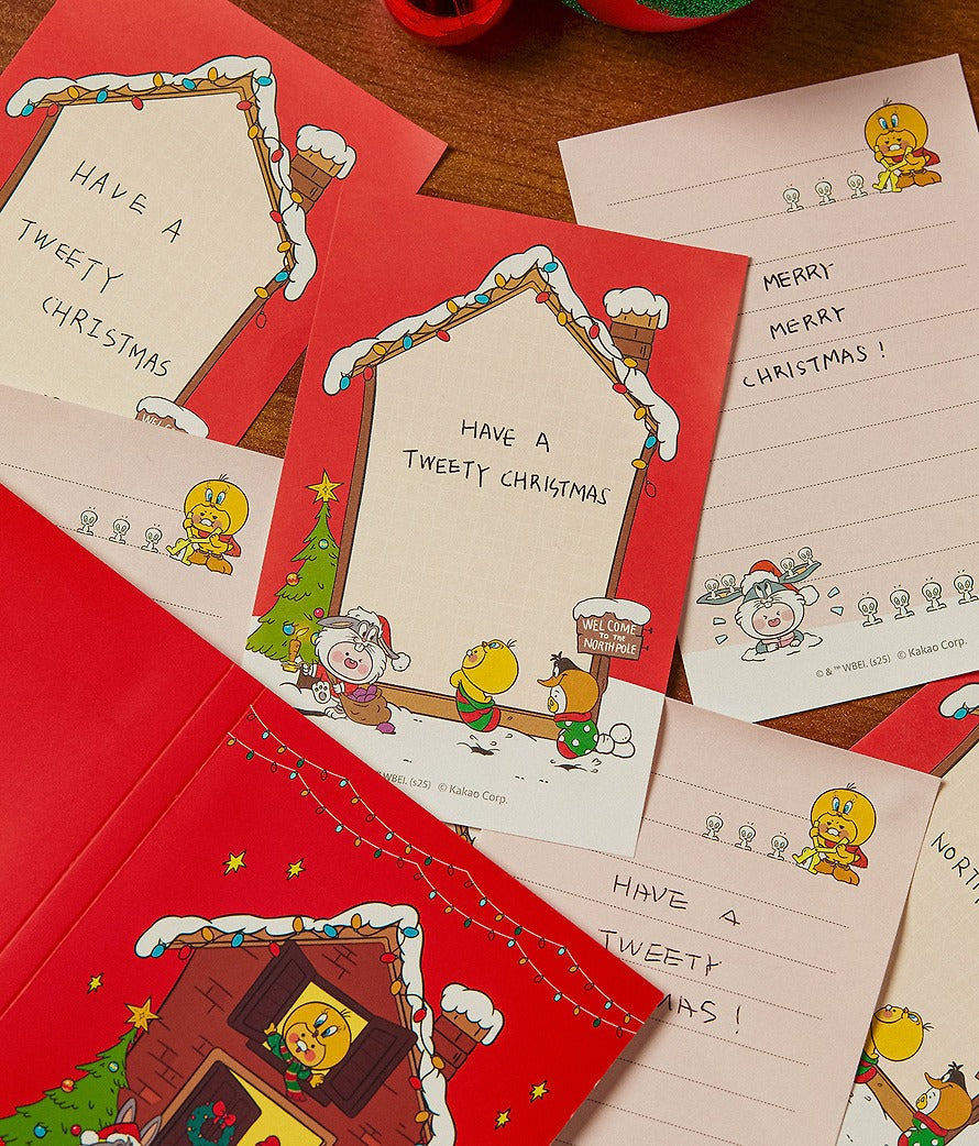 [KAKAO FRIENDS] Looney Tunes X Friends Holiday Memo Pad Friends Collection