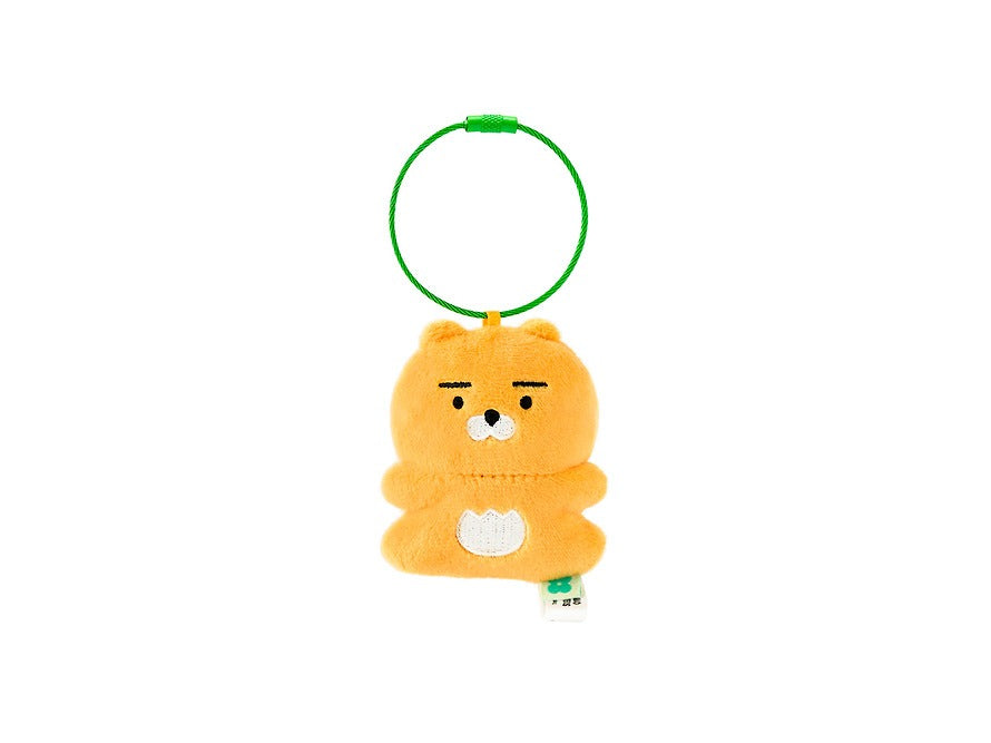 [KAKAO FRIENDS]Tiny Flat Plush Keyring Set Ryan and Chunshik