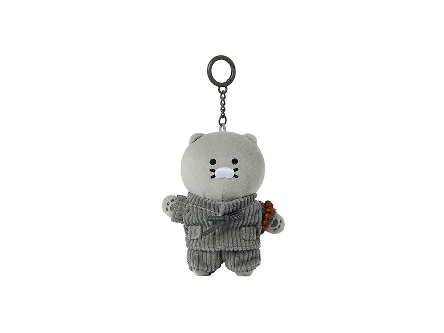 [KAKAO FRIENDS]Buddha Chun Monk Plush Keyring Gray Chunshik