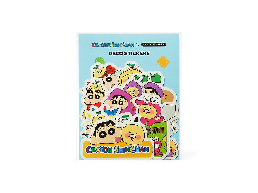 [KAKAO FRIENDS]rayon Shin-chan x Kakao Friends Deco Sticker Set