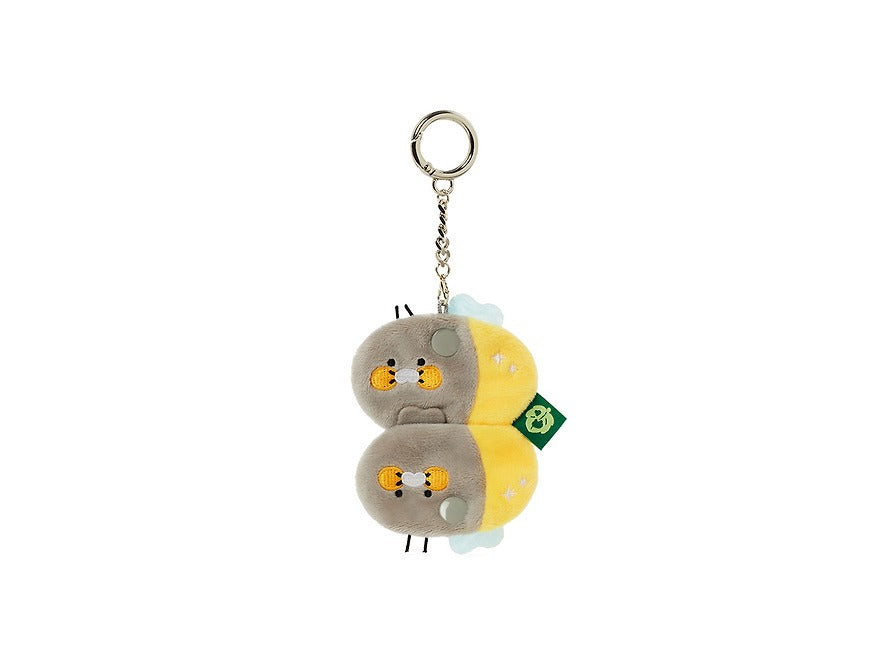 [KAKAO FRIENDS]Character Plush Keyring Soft Doll Keychain Cute Animal Bag Charm Gift