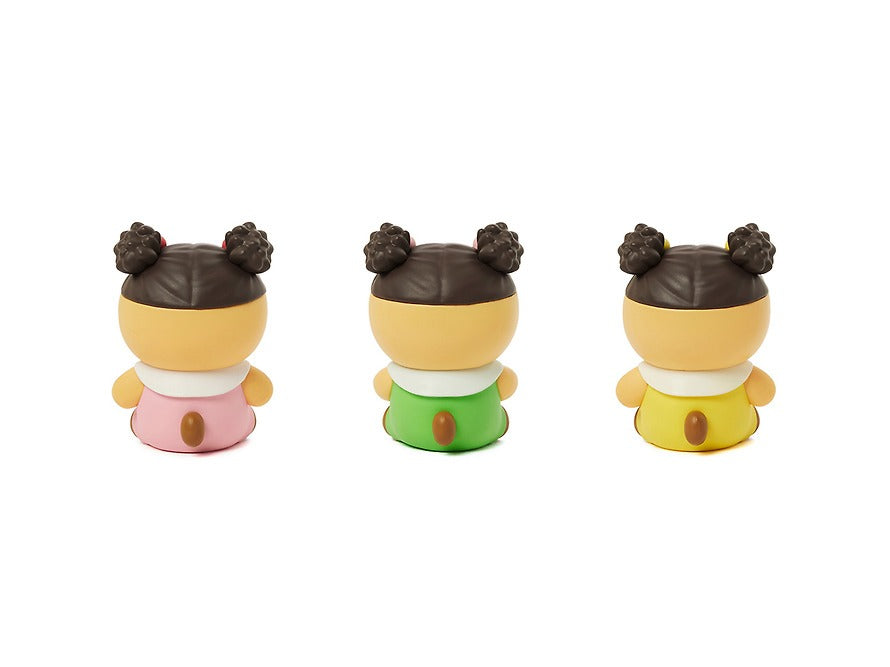 [KAKAO FRIENDS]Choonsik Mini Figure Set 3pcs Cute Desk Decoration Collectible Figure