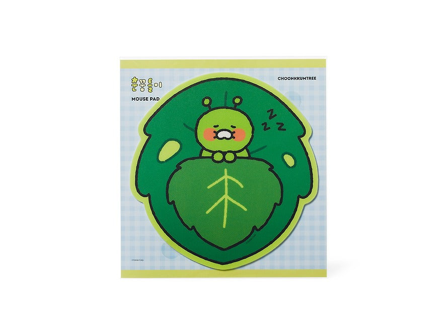 [KAKAO FRIENDS]Choonsik/Apeach Spring Friends Leaf Mouse Pad