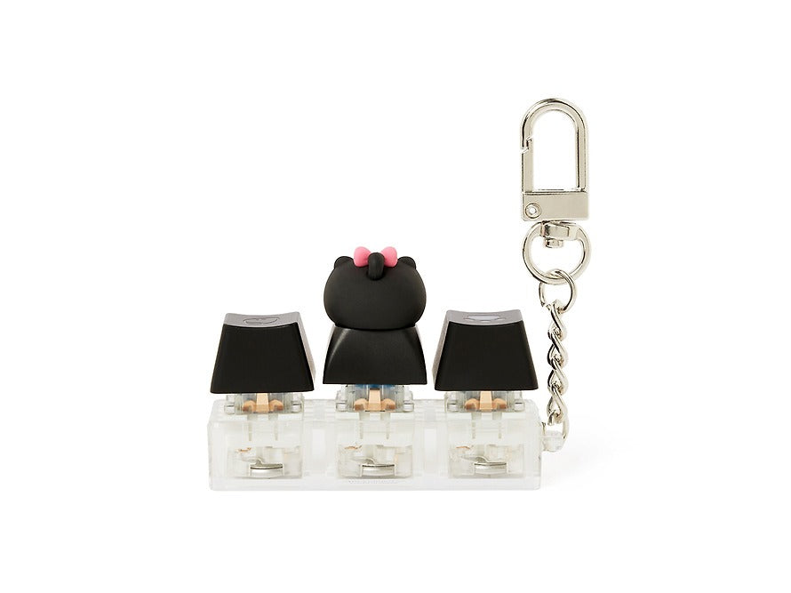 [KAKAO FRIENDS]Choonsik LED Keycap Figure Keychain Keyboard Keycap Light Keyring