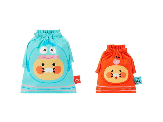 [KAKAO FRIENDS] × Hangyodon Mini Pouch Set (2pcs, Chunsik Ver.)