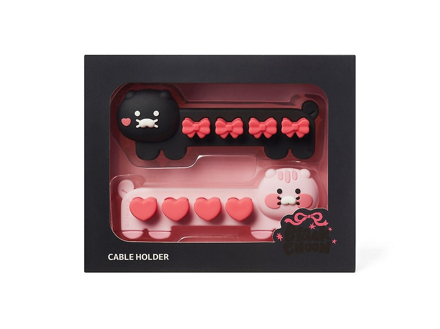 [KAKAO FRIENDS]Cable Organizer Set 2 Pack Cord Holder