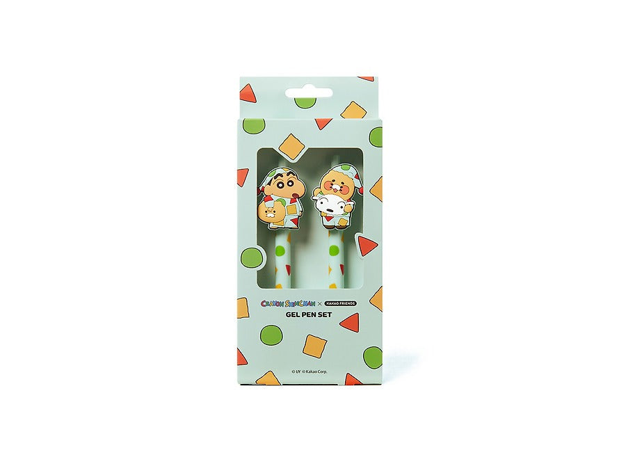 [KAKAO FRIENDS]Crayon Shin-chan x Kakao Friends Character Gel Pen Set 2P